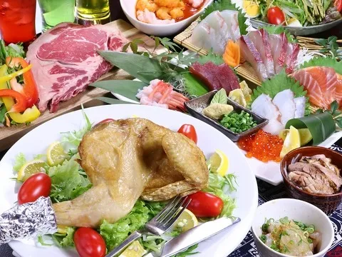 揚げ鶏の半身プレゼントサービス有!?